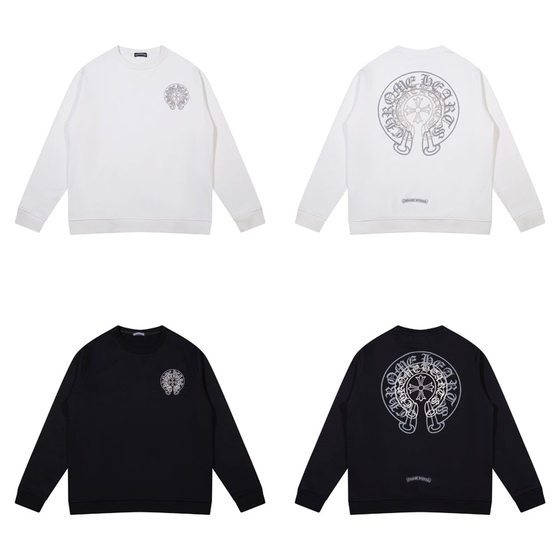 CH-Chrome Hearts Men's Long-Sleeve T-shirt Sweatshirt K2001