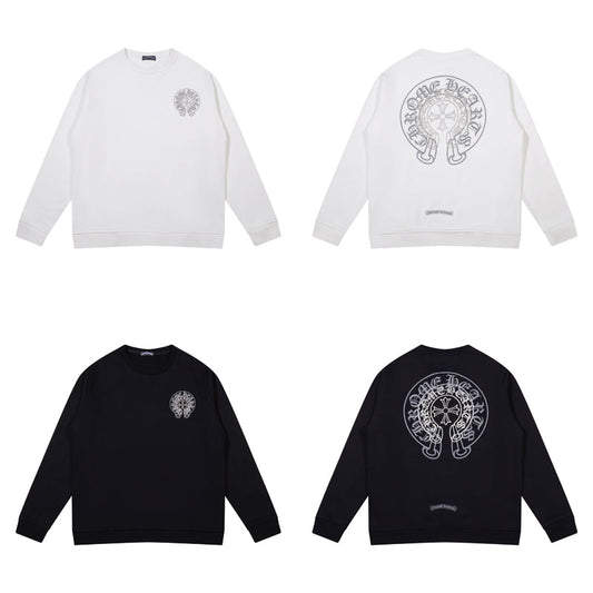 CH-Chrome Hearts Men's Long-Sleeve T-shirt Sweatshirt K2001