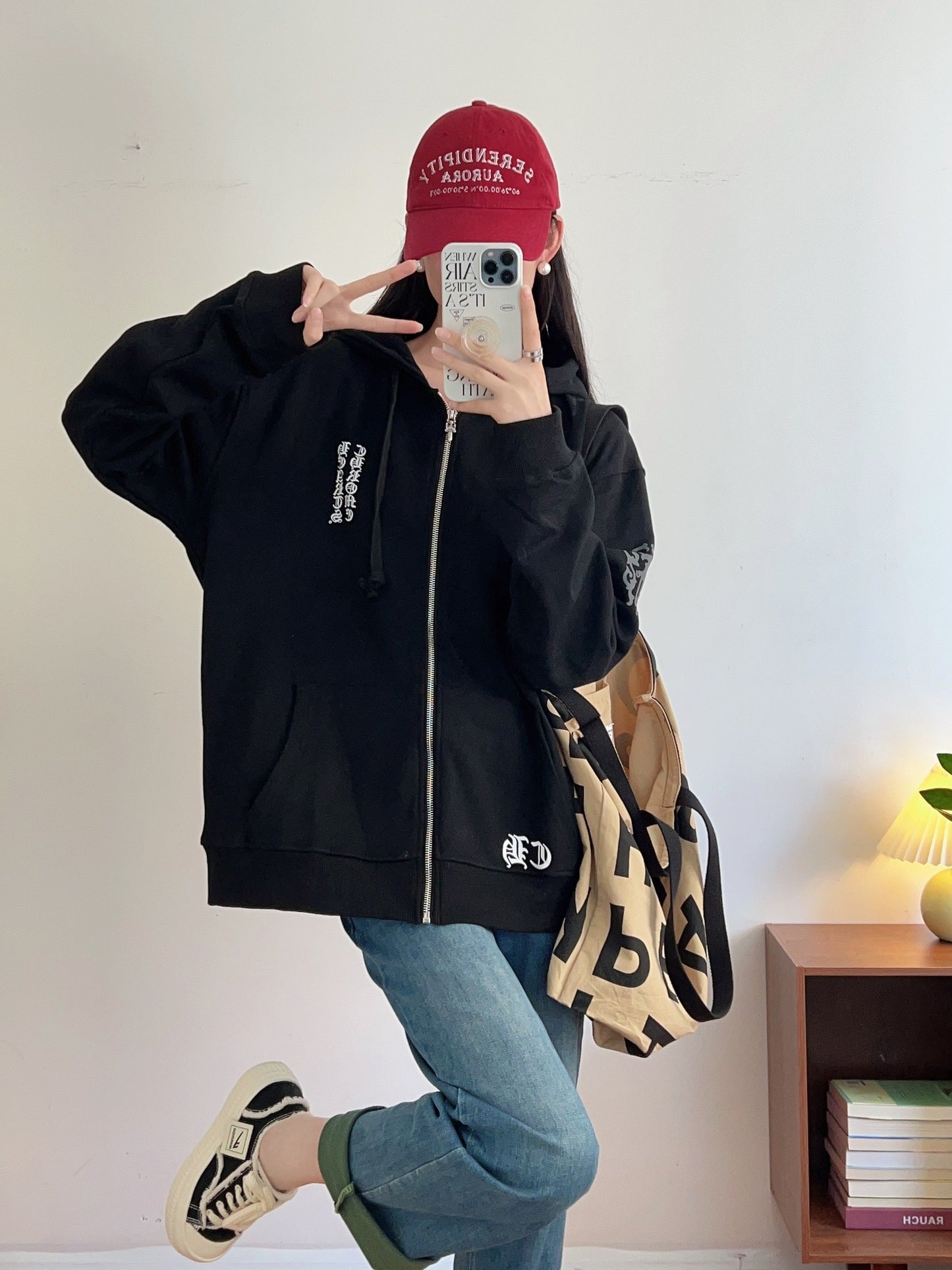 CH-Chrome Hearts  Zip Up Hoodie K5006