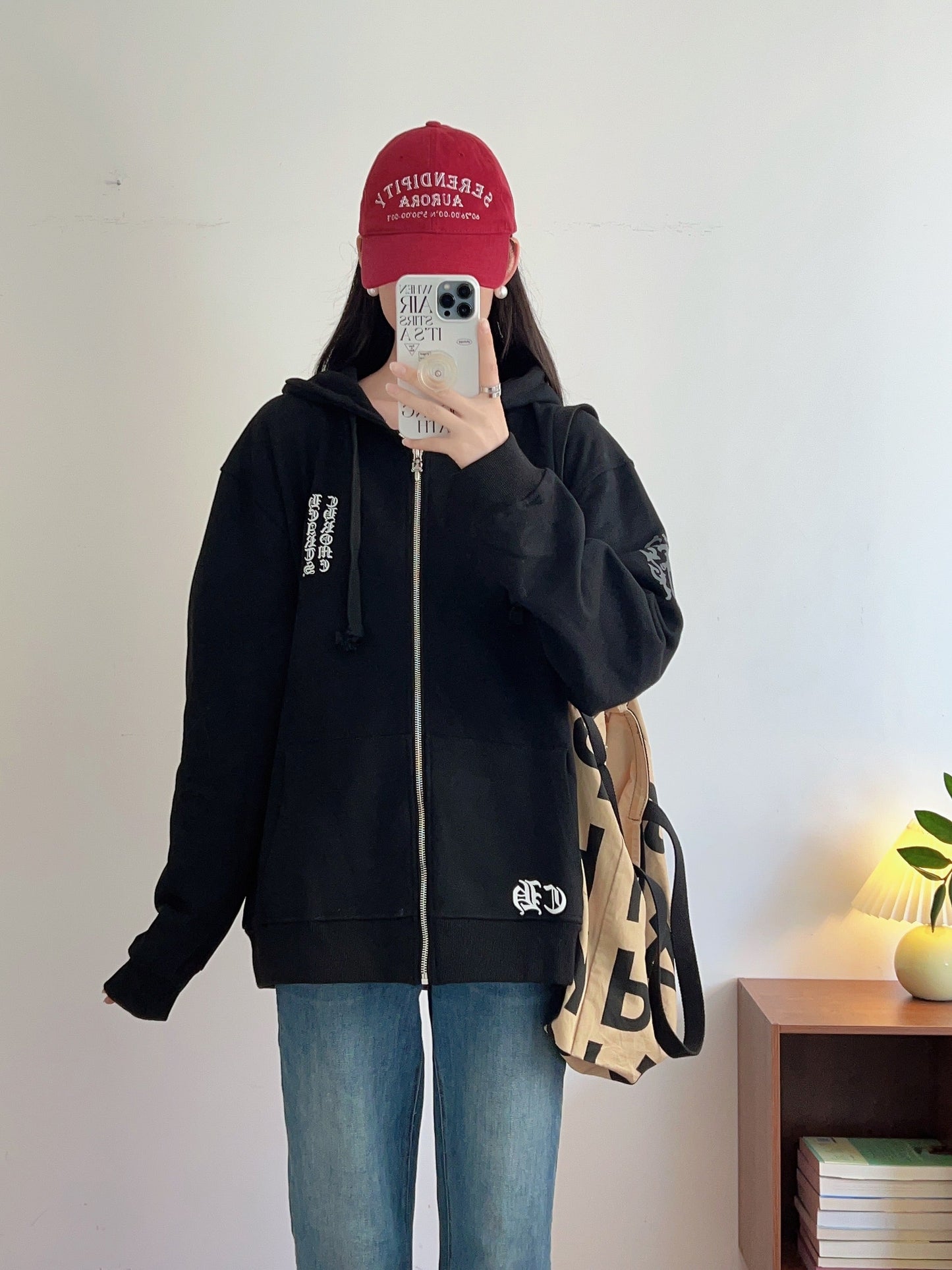 CH-Chrome Hearts  Zip Up Hoodie K5006