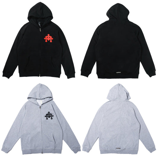 CH-Chrome Hearts Zip Up Hoodie 8652