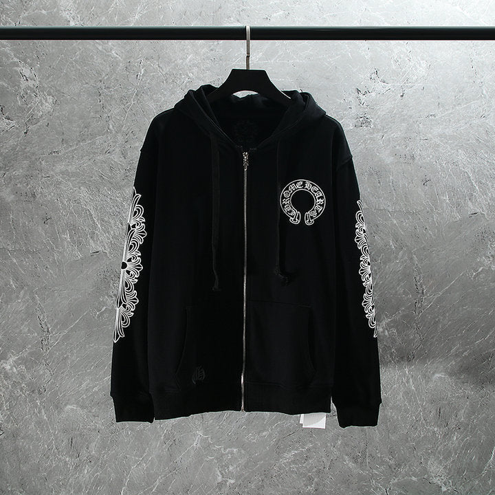 CH-Chrome Hearts Zip Up Hoodie K5001