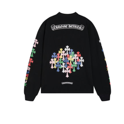 CH-Chrome Hearts Men's Long-Sleeve T-shirt Sweatshirt K8015