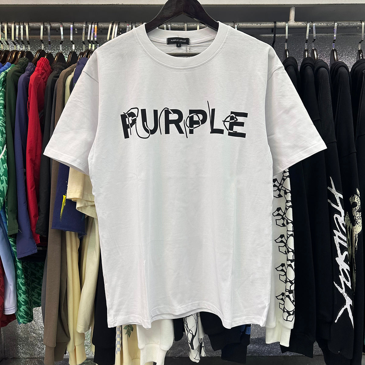 パープル 2024 新Tシャツ 3001