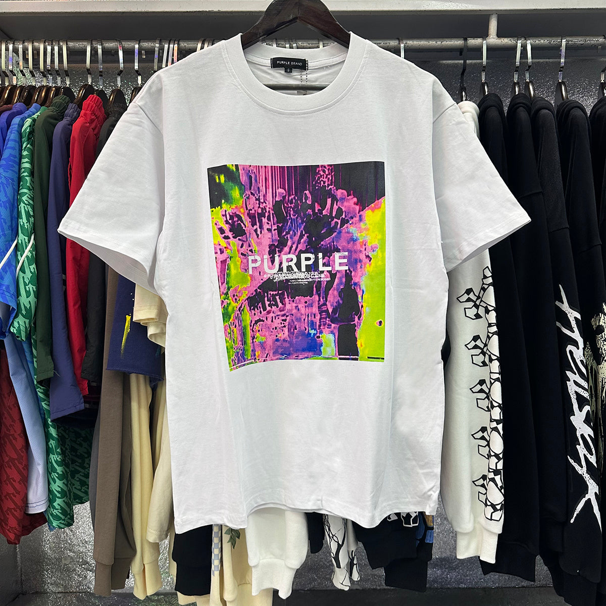 パープル 2024 新Tシャツ 3002