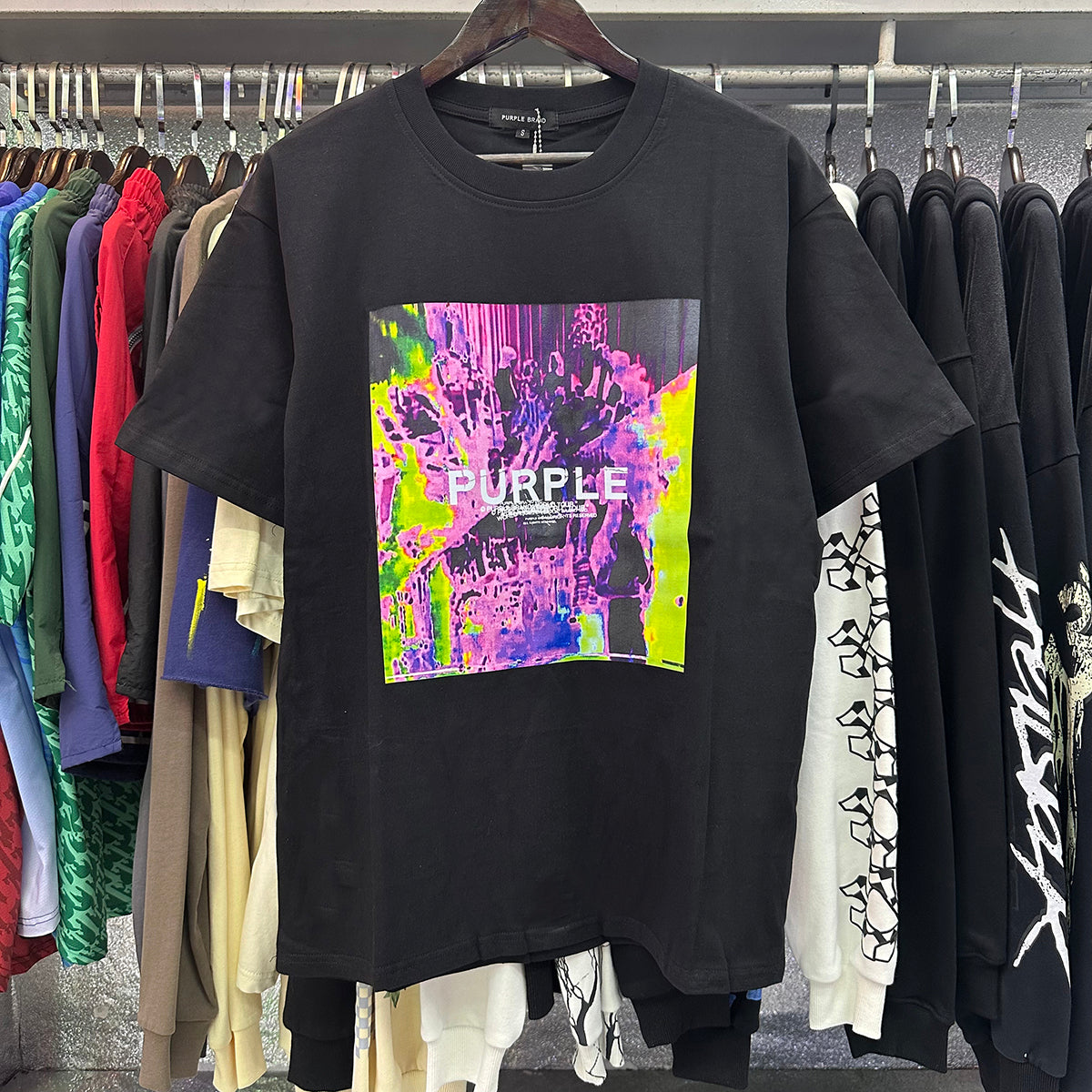 パープル 2024 新Tシャツ 3002