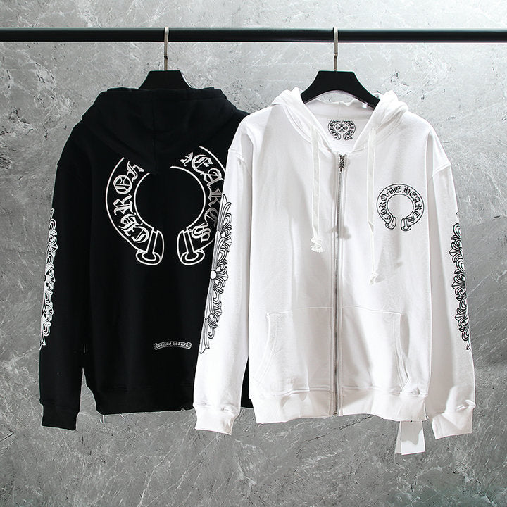 CH-Chrome Hearts Zip Up Hoodie K5001