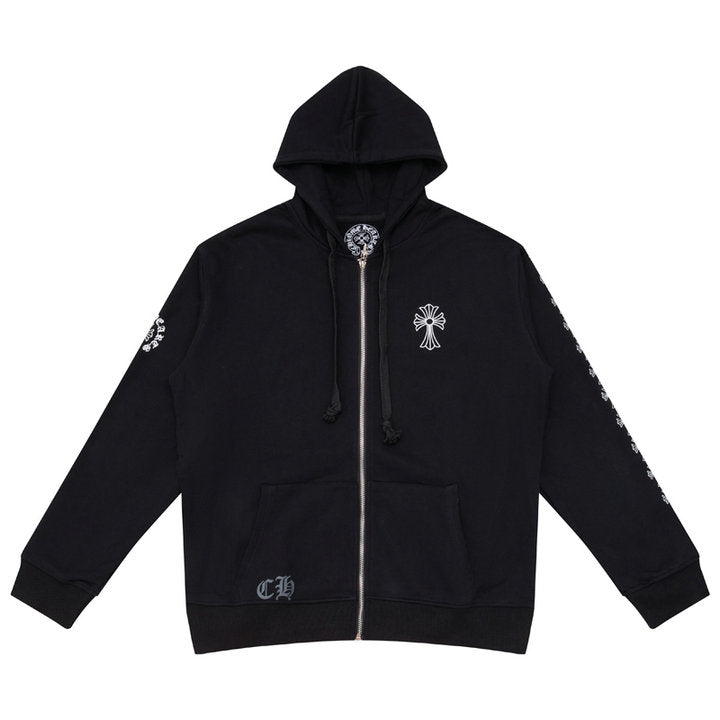 CH-Chrome Hearts Zip Up Hoodie K5007