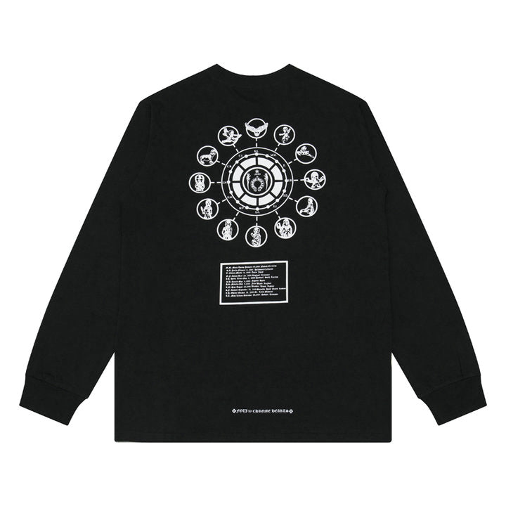 CH-Chrome Hearts Men's Long-Sleeve T-shirt Sweatshirt K8007