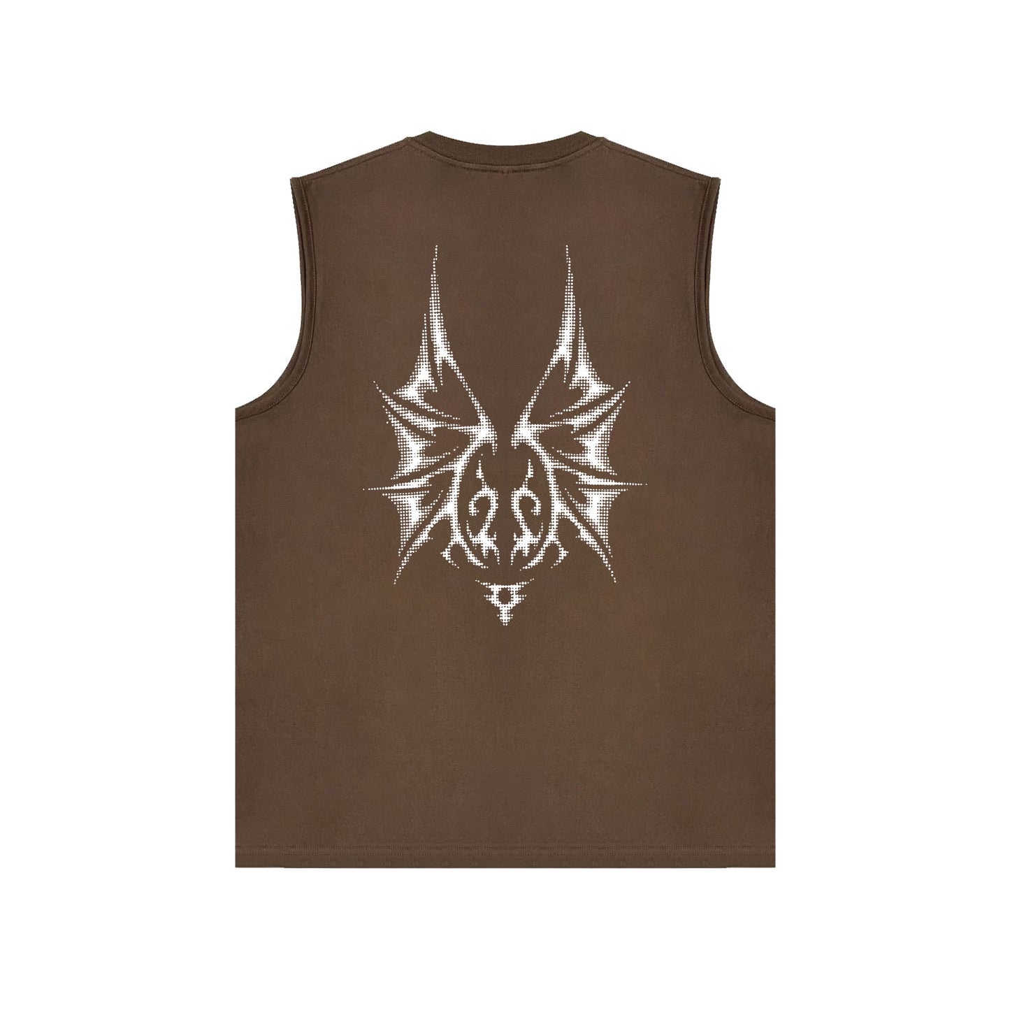 PURPLE-Purple Sleeveless T-Shirt  BPUR116#