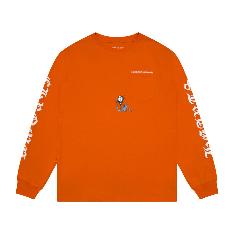 CH-Chrome Hearts Men's Long-Sleeve T-shirt Sweatshirt K8012