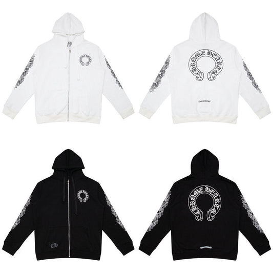 CH-Chrome Hearts Zip Up Hoodie K5001