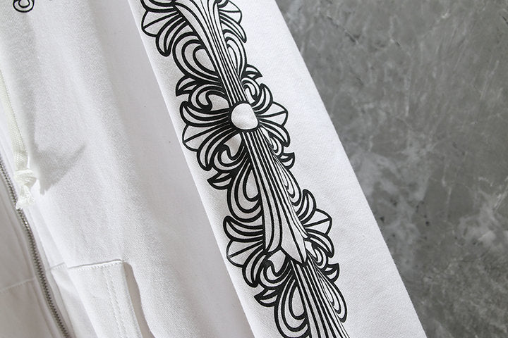 CH-Chrome Hearts Zip Up Hoodie K5001