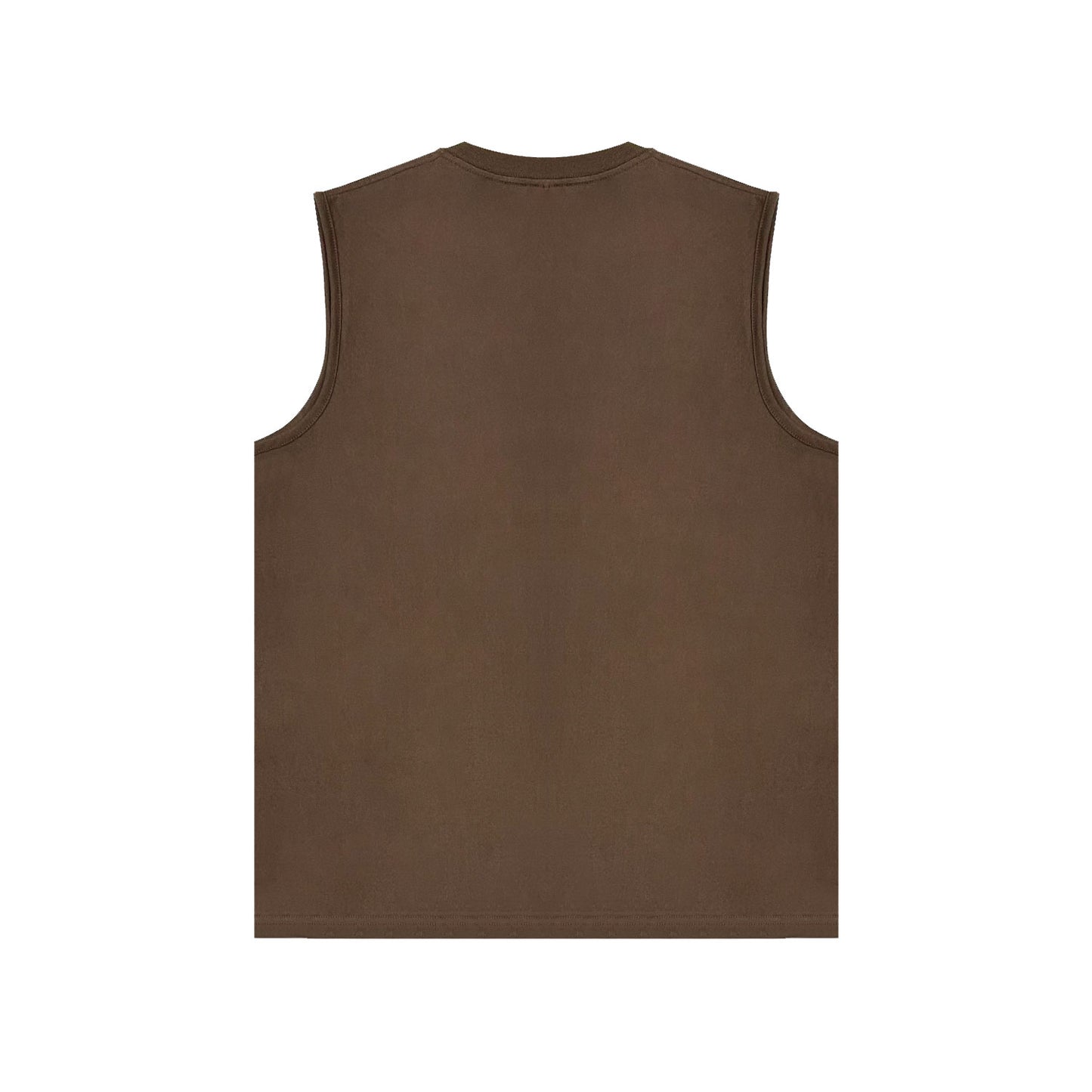 PURPLE-Purple Sleeveless T-Shirt  BPUR119#