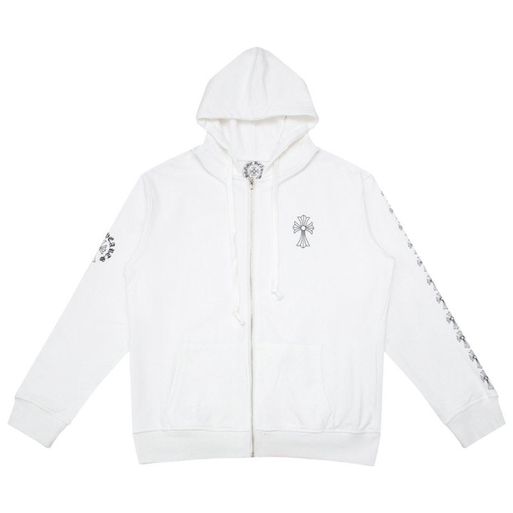 CH-Chrome Hearts Zip Up Hoodie K5007