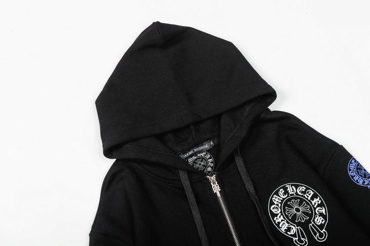 CH-Chrome Hearts Zip Up Hoodie K5011