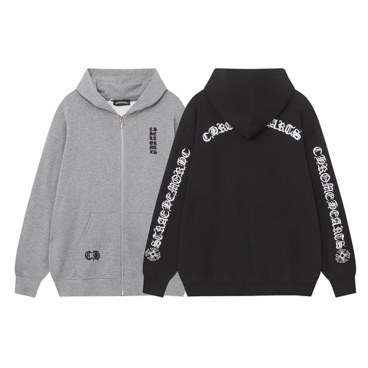 CH-Chrome Hearts 2024 New  Zip Up Hoodie  9811
