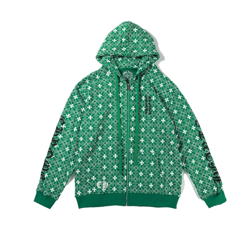 CH-Chrome Hearts  Zip Up Hoodie 8650