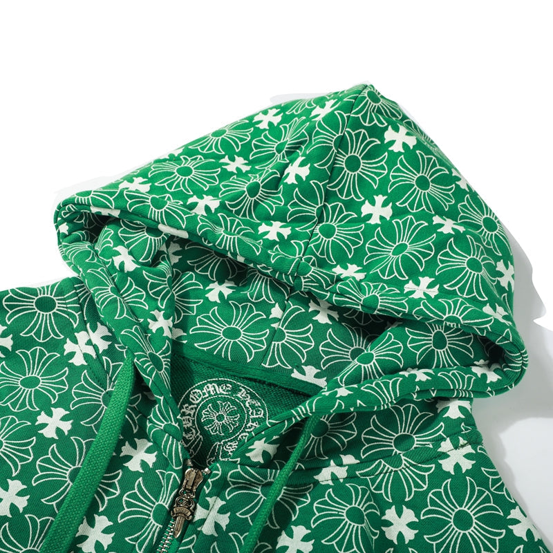 CH-Chrome Hearts  Zip Up Hoodie 8650
