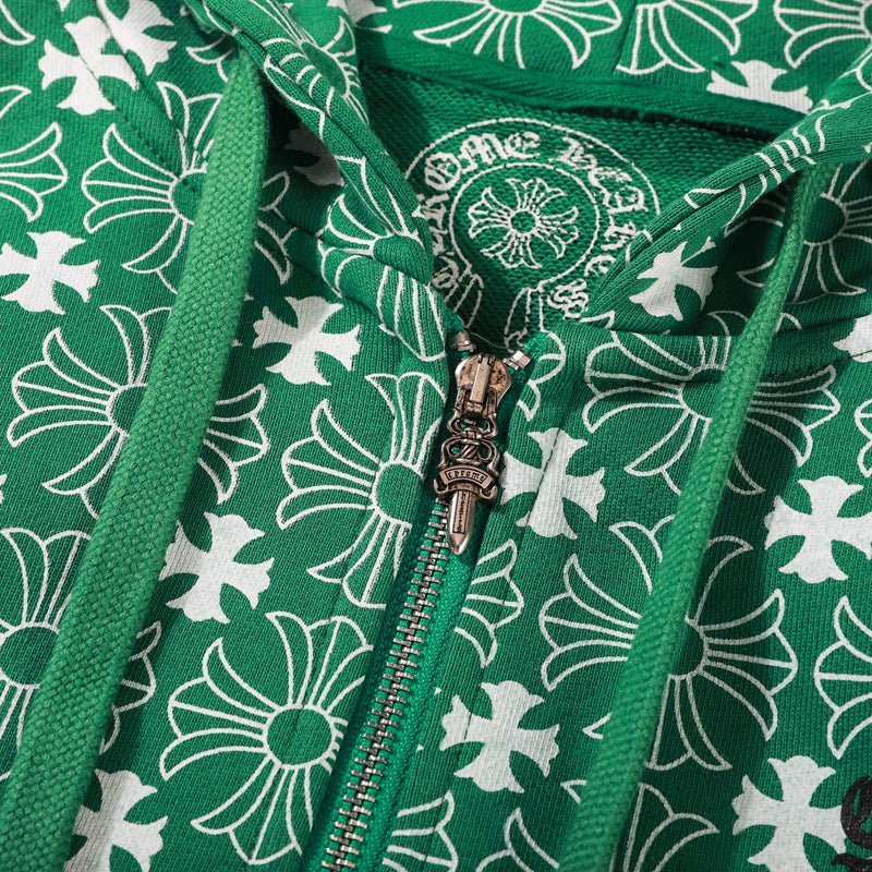 CH-Chrome Hearts  Zip Up Hoodie 8650