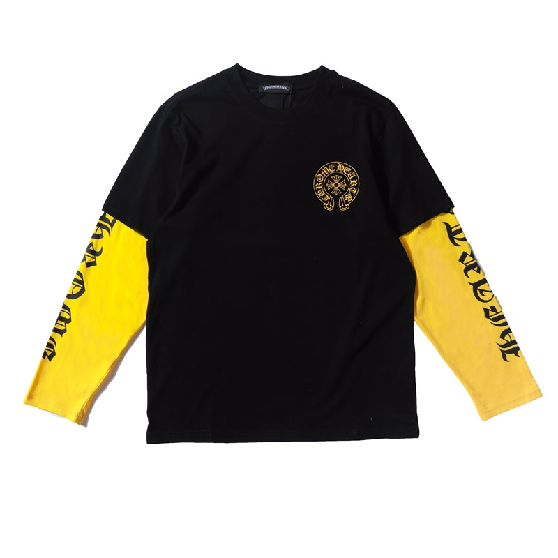 CH-Chrome Hearts Men's Long-Sleeve T-shirt Sweatshirt