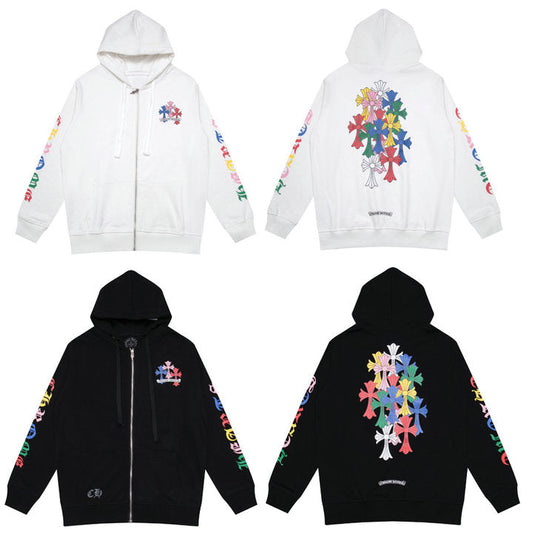 CH-Chrome Hearts Zip Up Hoodie K5010