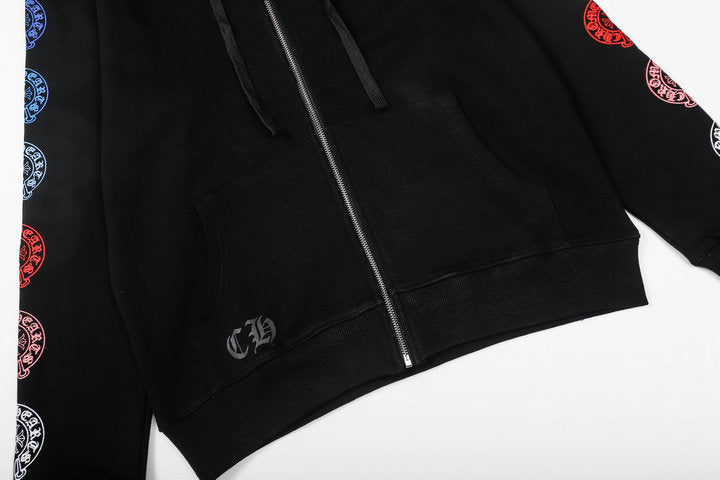 CH-Chrome Hearts Zip Up Hoodie K5011