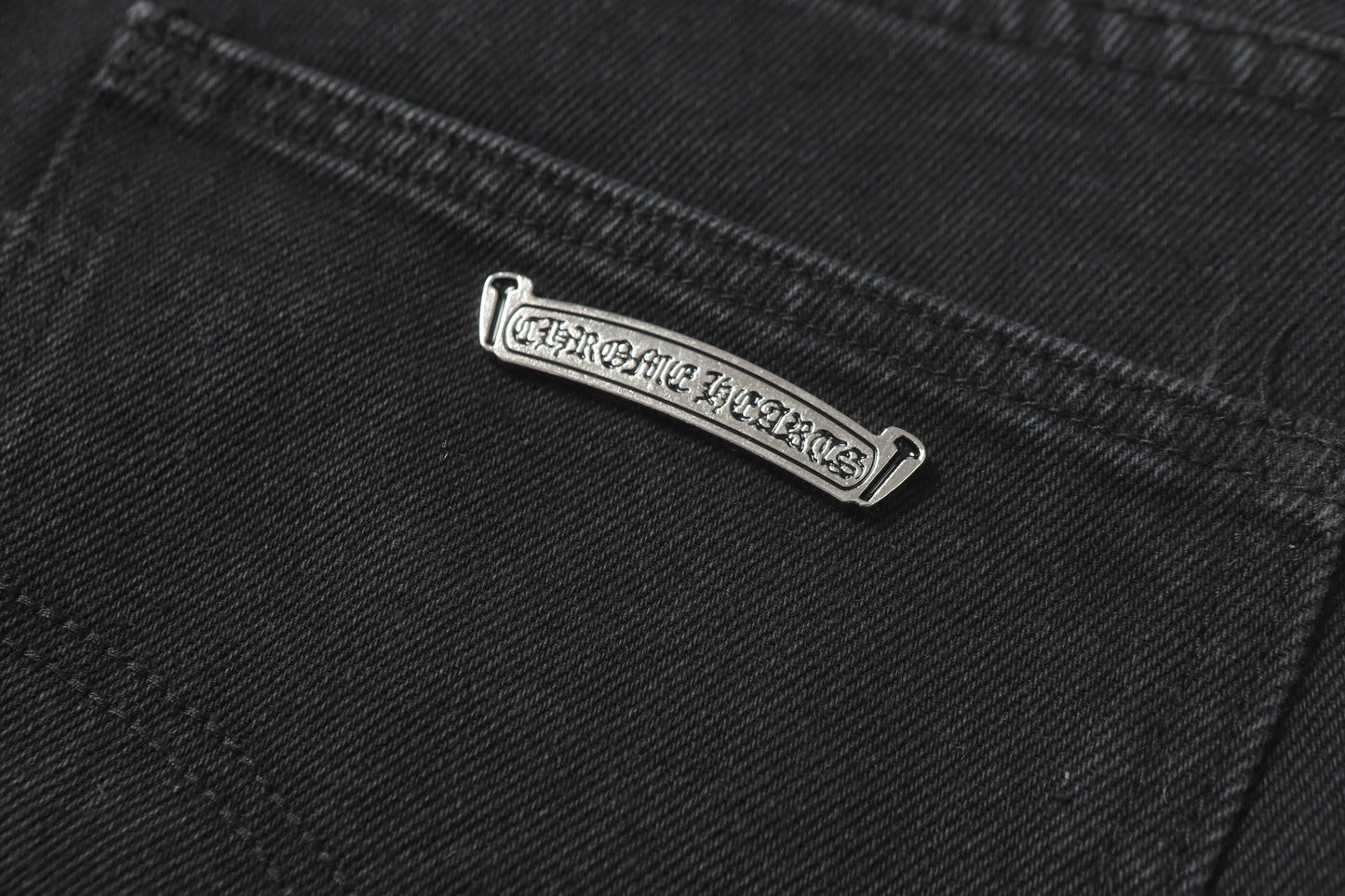 Chrome Hearts Cross Patch Denim Jeans 9981