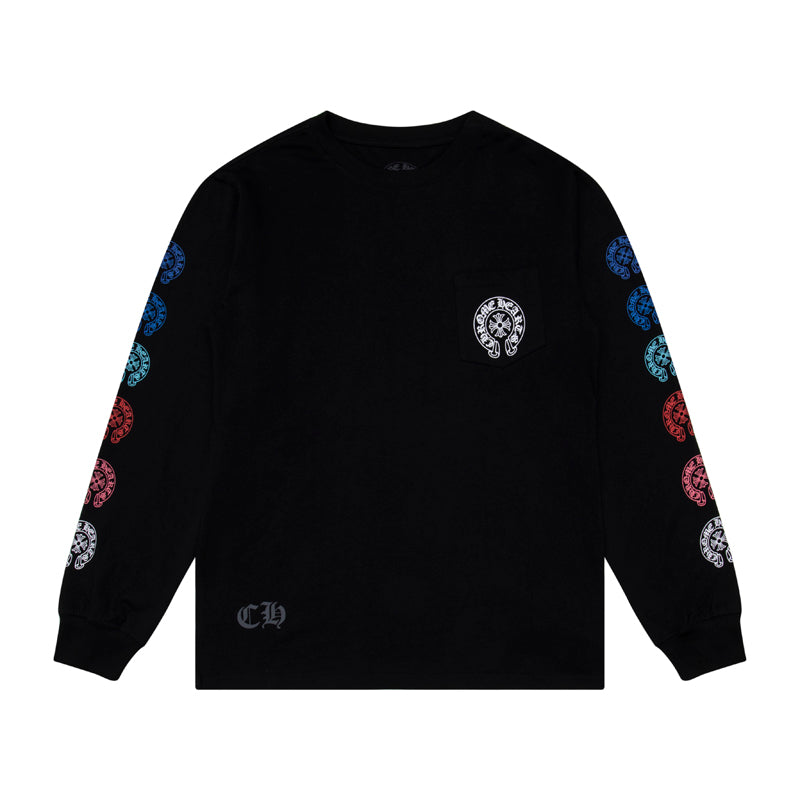 CH-Chrome Hearts Men's Long-Sleeve T-shirt Sweatshirt K8009