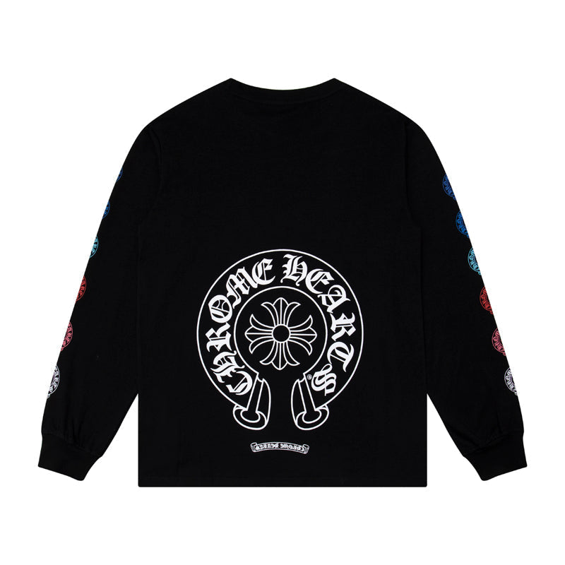 CH-Chrome Hearts Men's Long-Sleeve T-shirt Sweatshirt K8009