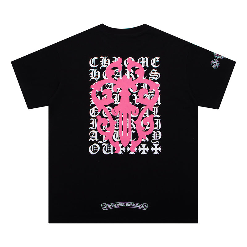 CH-Chrome Hearts Eye Chart Dagger T-shirt K6025