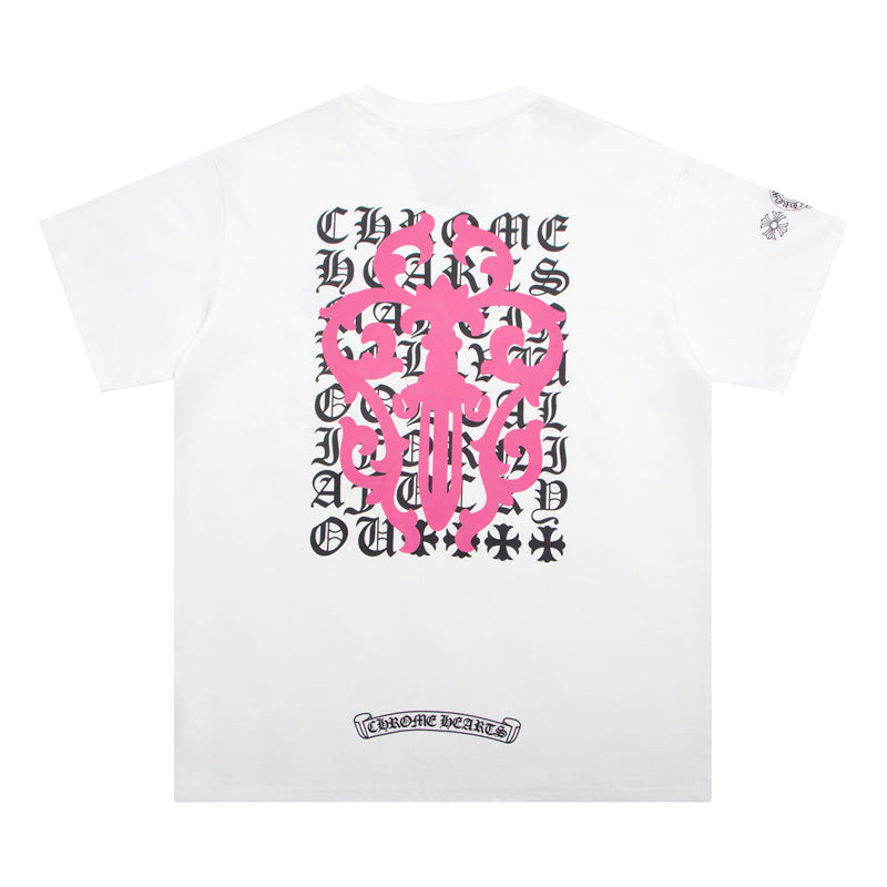 CH-Chrome Hearts Eye Chart Dagger T-shirt K6025
