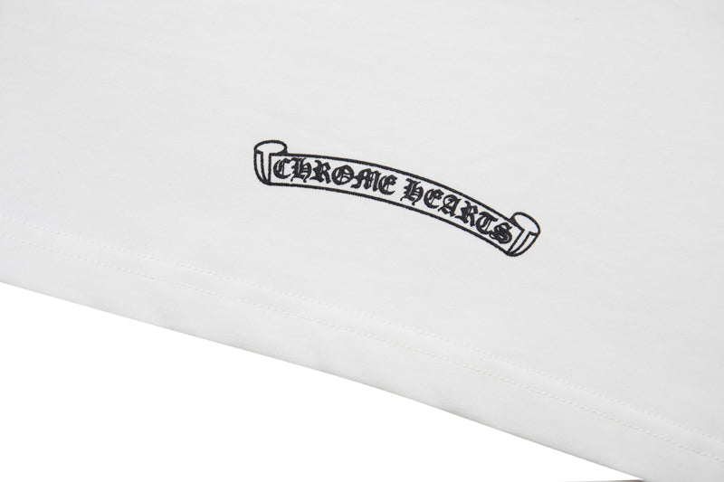 CH-Chrome Hearts Horse Shoe Logo Pocket T-Shirt K6013