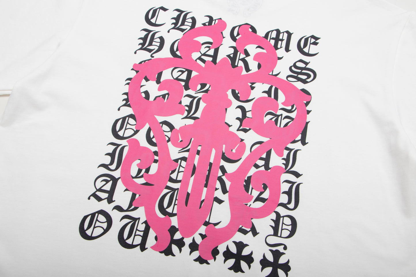 CH-Chrome Hearts Eye Chart Dagger T-shirt K6025