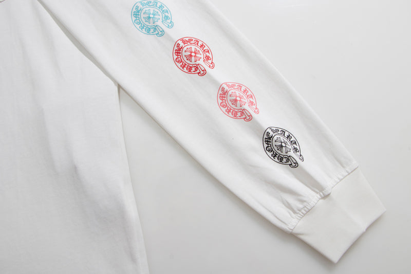 CH-Chrome Hearts Men's Long-Sleeve T-shirt Sweatshirt K8009