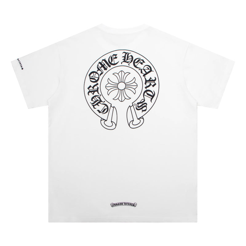 CH-Chrome Hearts Horse Shoe Logo Pocket T-Shirt K6013