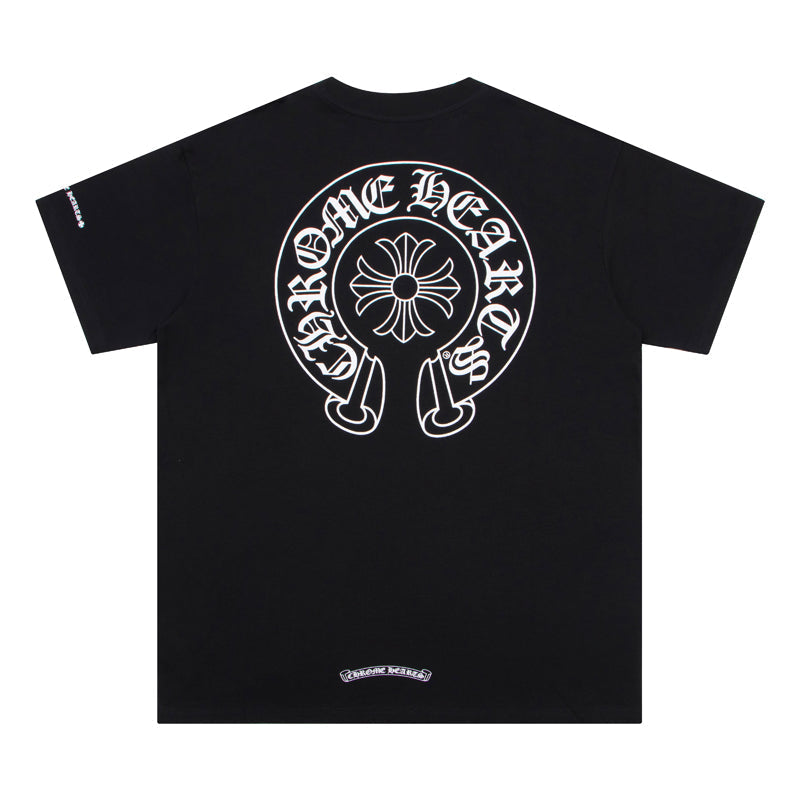 CH-Chrome Hearts Horse Shoe Logo Pocket T-Shirt K6013