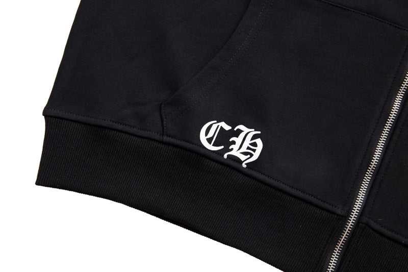 CH-Chrome Hearts  Zip Up Hoodie K5006