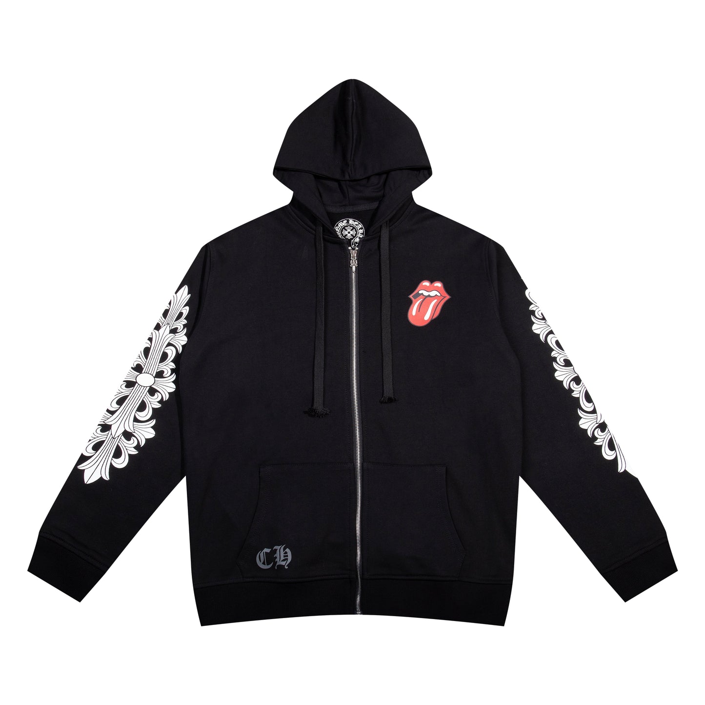 CH-Chrome Hearts Zip Up Hoodie K4