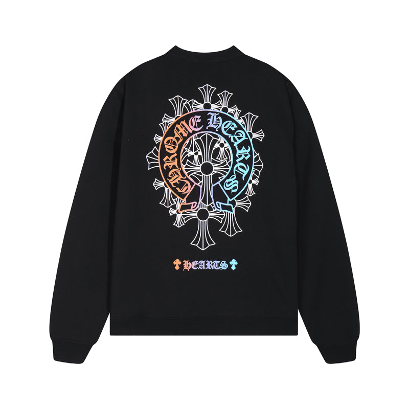 CH-Chrome Hearts Men's Long-Sleeve T-shirt Sweatshirt K2002