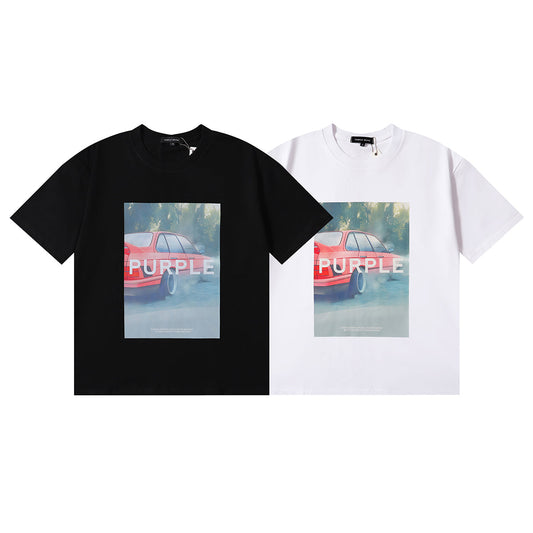 パープル 2024 新Tシャツ 3033