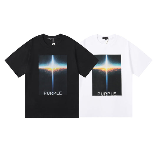 パープル 2024 新Tシャツ 3017