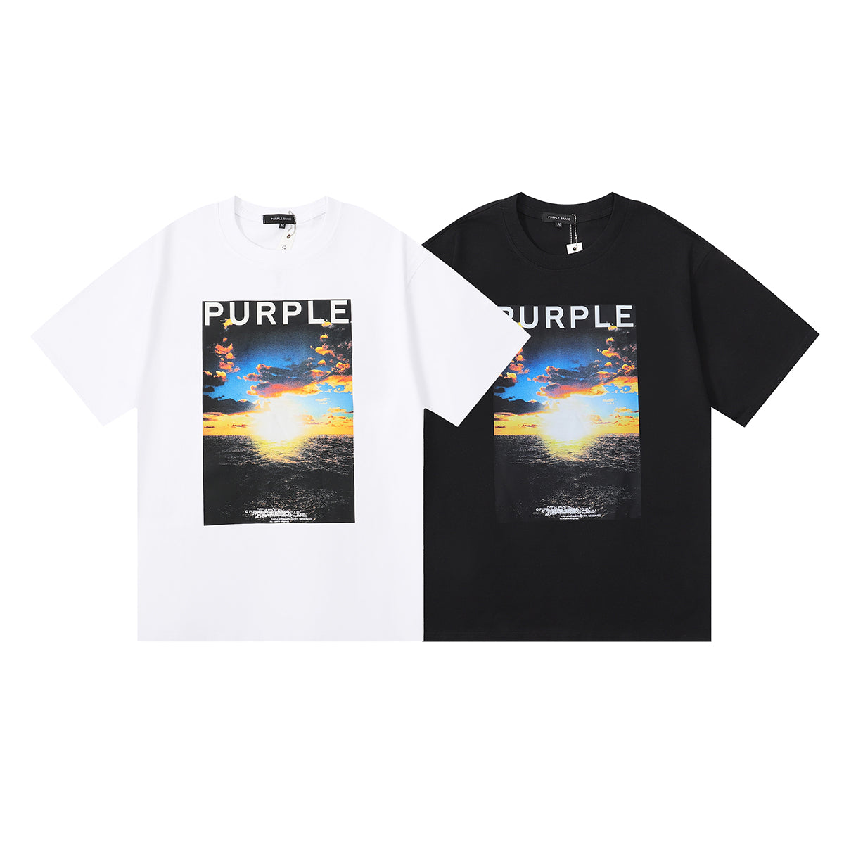 パープル 2024 新Tシャツ 3007