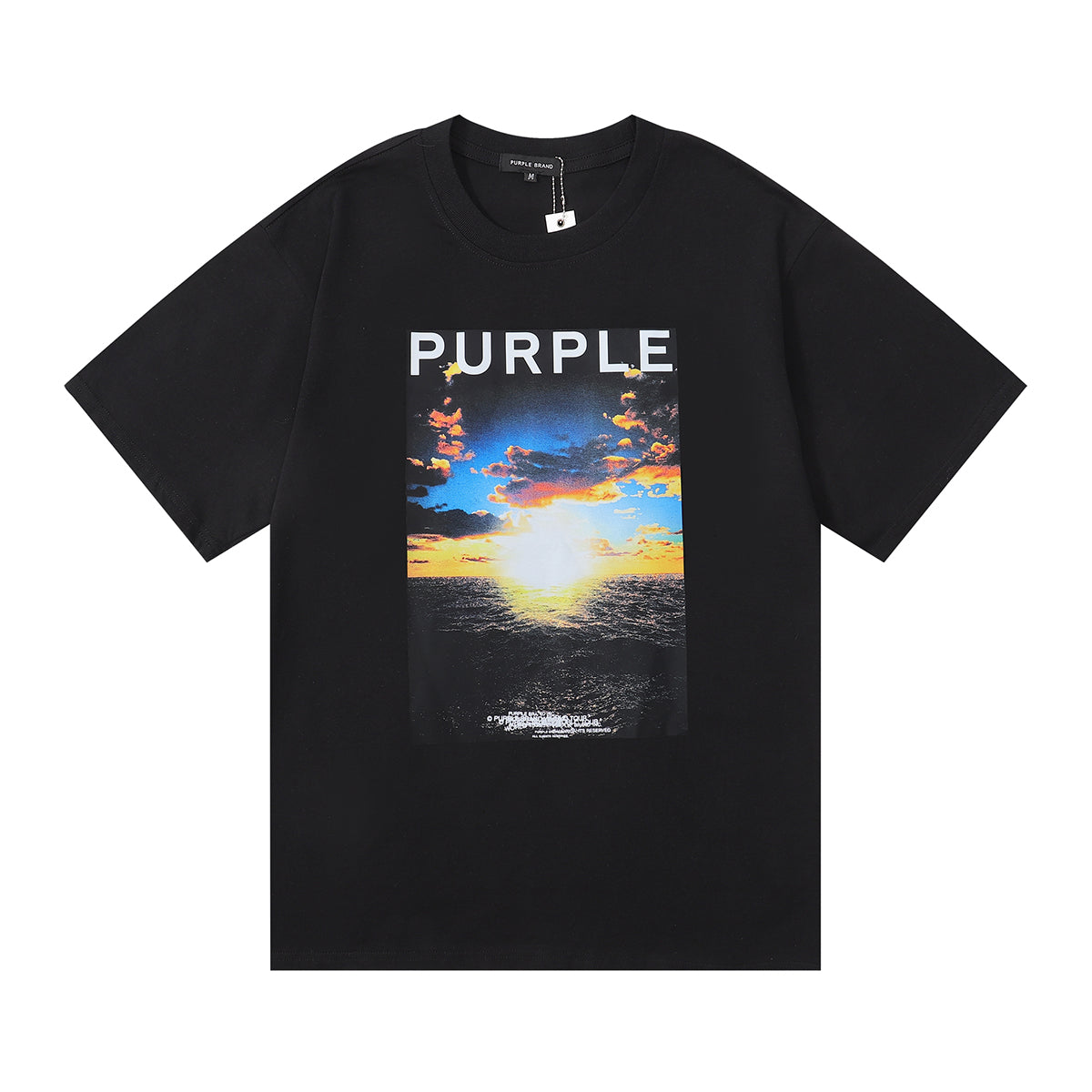パープル 2024 新Tシャツ 3007