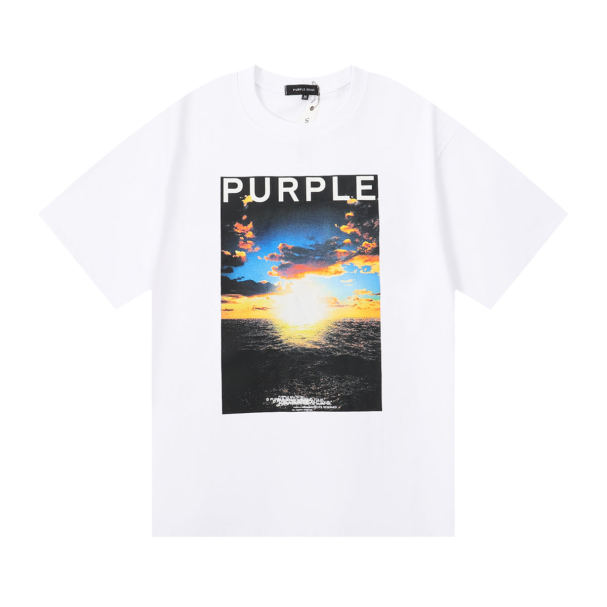 パープル 2024 新Tシャツ 3007
