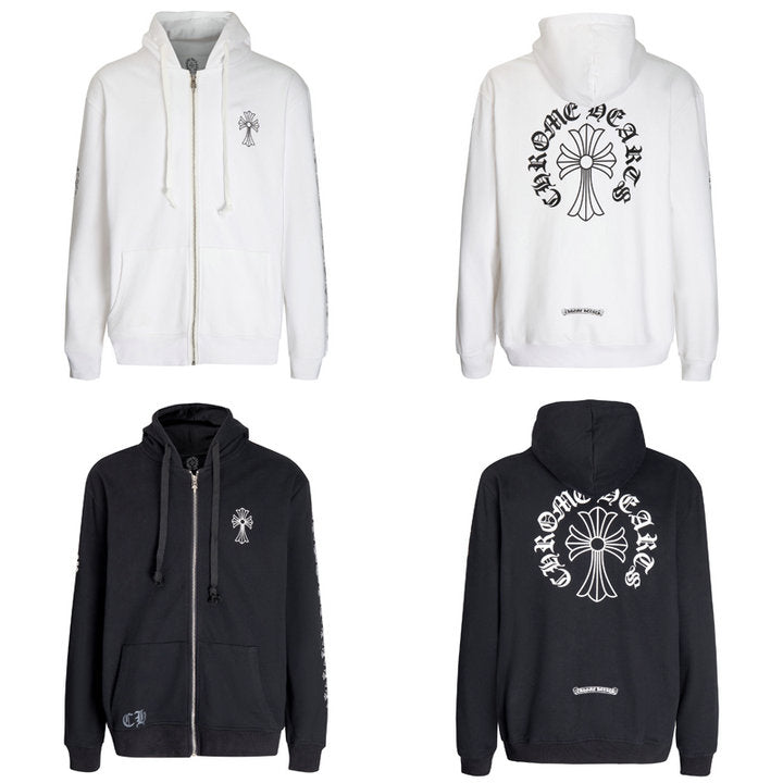CH-Chrome Hearts Zip Up Hoodie K5007