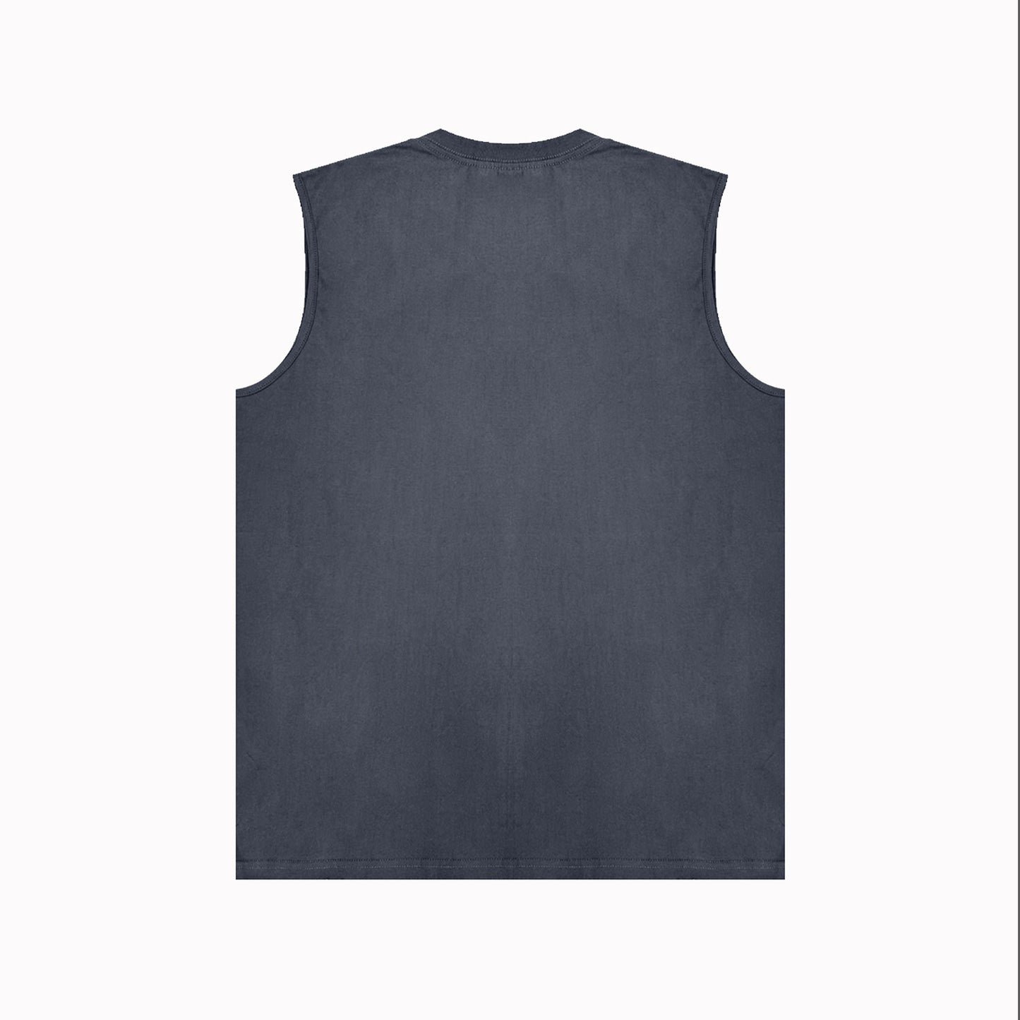 PURPLE-Purple Sleeveless T-Shirt  BPUR086#