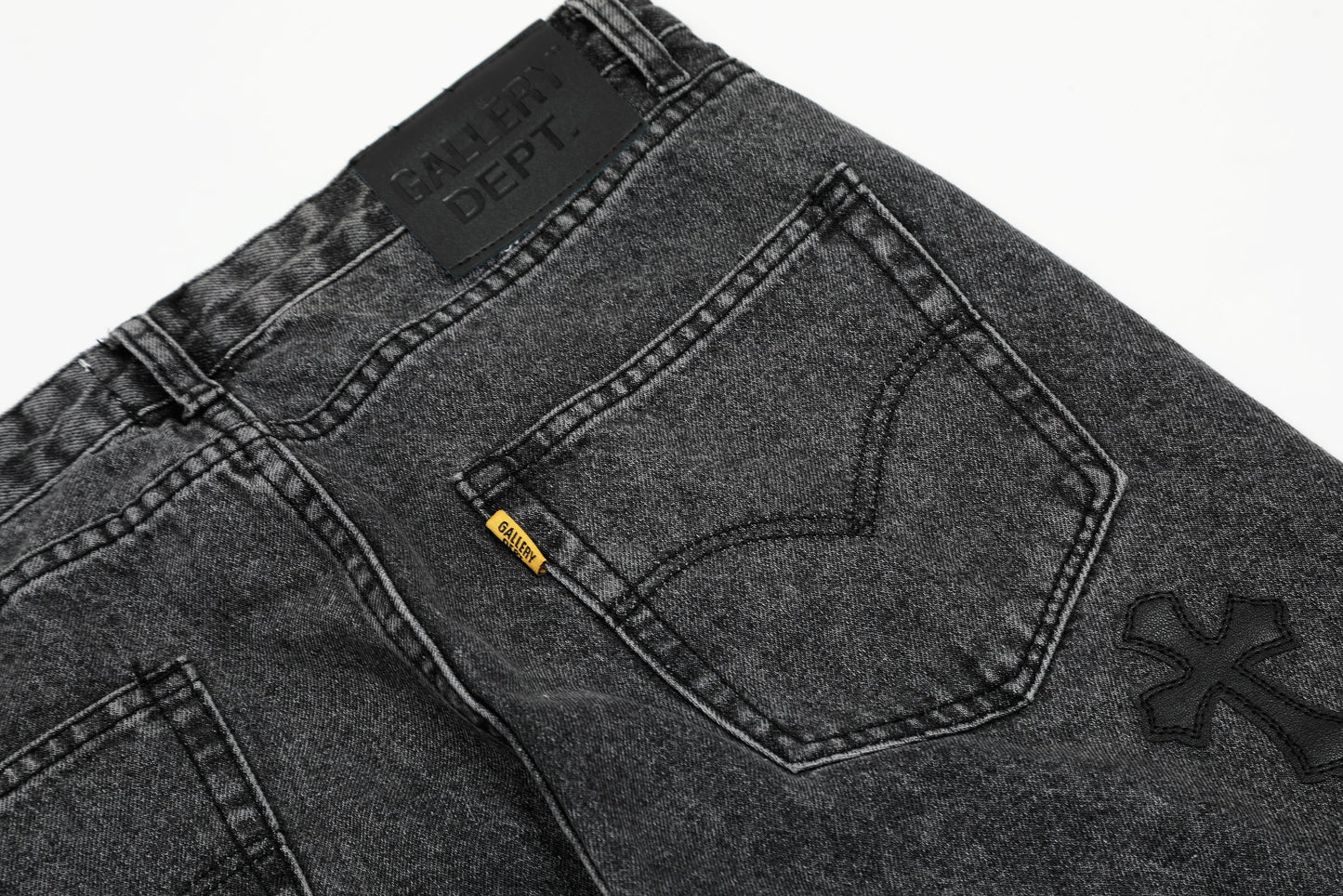 Chrome Hearts Gallery Dept Cross Patch Flare Denim Jeans