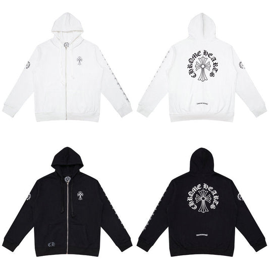 CH-Chrome Hearts Zip Up Hoodie K5007