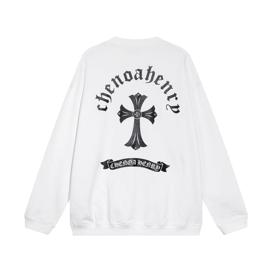 CH-Chrome Hearts Men's Long-Sleeve T-shirt Sweatshirt